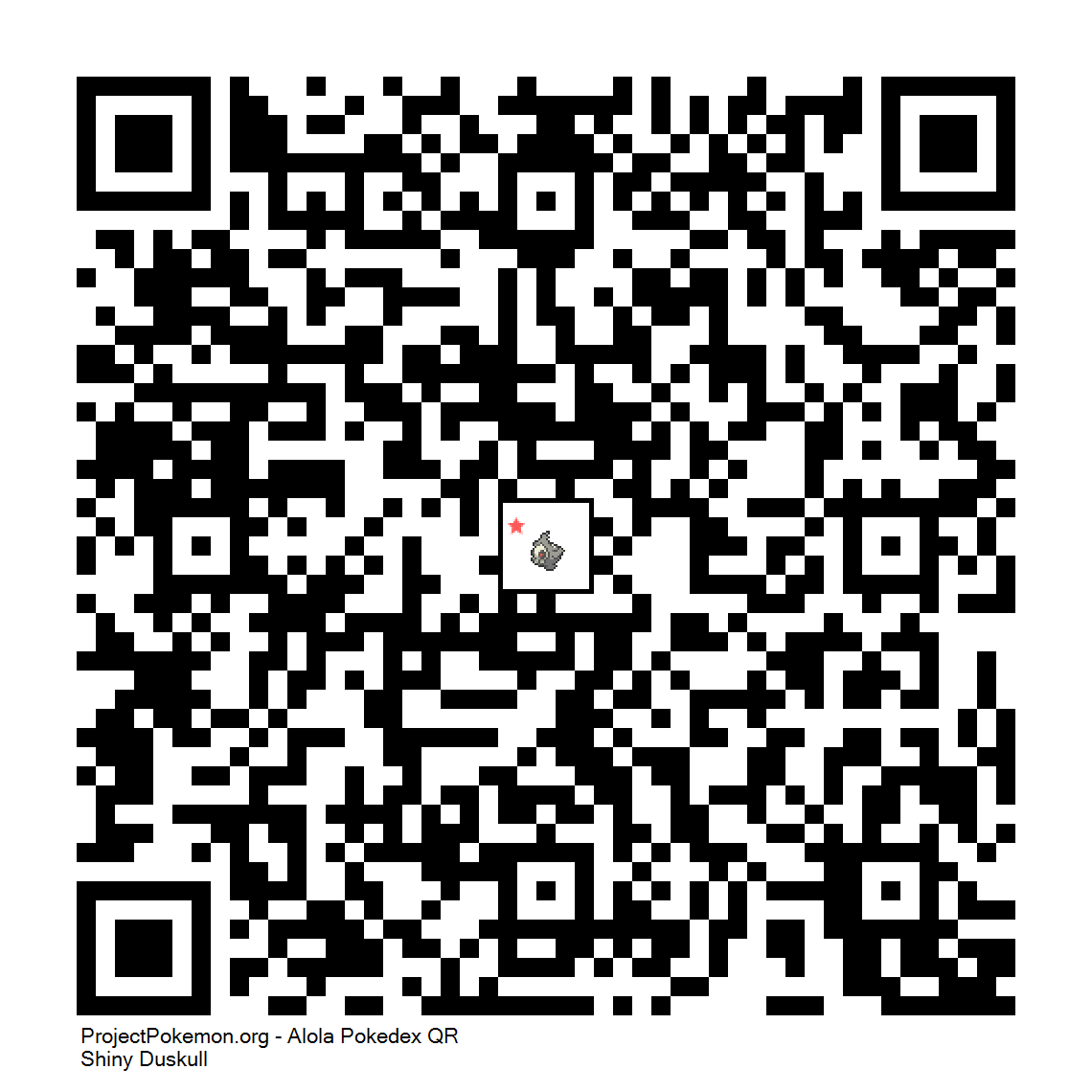 Cdigo QR de Duskull variocolor
